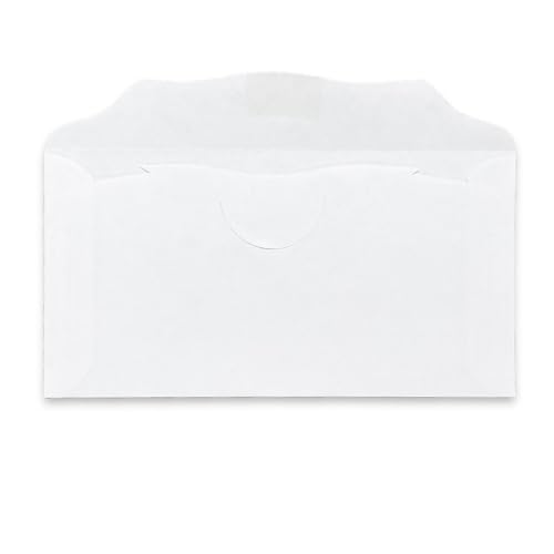 Custom Church Tithing Offering Envelopes, Full Color Printing on the Front, 3 1/8" x 6 1/4", 24lb White Wove Paper, 500 per box, Printed in the USA