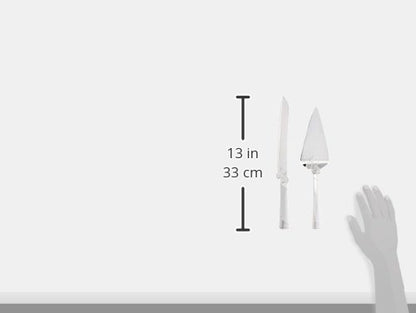 Lenox True Love Silverware Cake Knife & Server Dessert Set, 2-Piece - style: Dessert Set