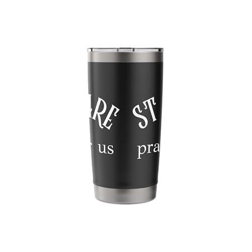 St Clare of Assisi Prayer Catholic Patron Saint Stainless Steel Insulated Tumbler