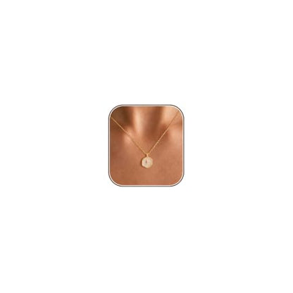 Cross Necklace for Women,Dainty 14k Gold Plated Pendant Necklaces - color: Gold-6
