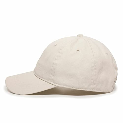 DSGN By DNA Say Mashallah Embroidered Hat Islamic Muslim Faith Inspired Cotton Baseball Cap Adjustable Dad Hat for Men&Women - color: Putty