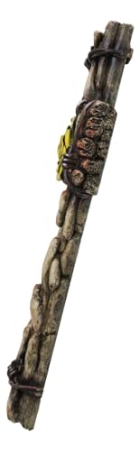 Ebros Gift Rustic Western Yellow Rose with Distressed Faux Wood and Barbed Wires Decorative Wall Cross Plaque Figurine Inspirational Home Accent