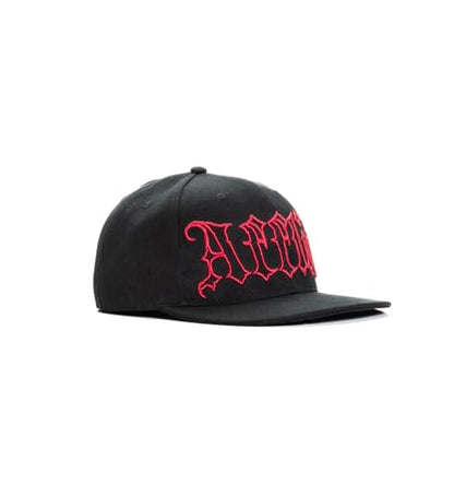 Affliction Men's Baseball Cap, Gothic Style, Embroidered Pattern - color: Black (Classic Logo)
