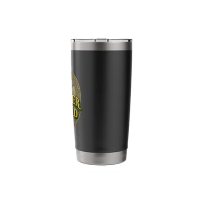 Outlander Scotland Celtic Script Stainless Steel Insulated Tumbler - color: Black