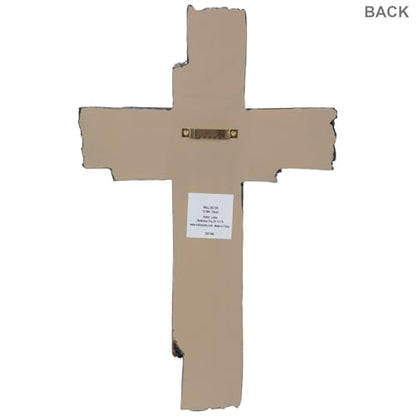 Hobby Lobby Rustic Resin Cross Wall Decor, Stacked Cross Design