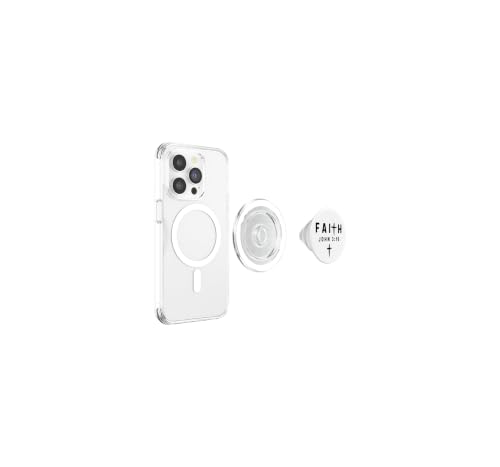 John 3:16 3 16 Faith - God Jesus Quote Christian PopSockets PopGrip for MagSafe - style: Magnetic PopGrip