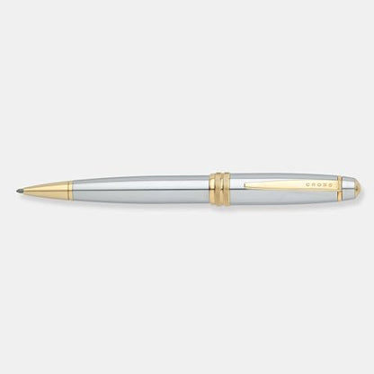 THINGS REMEMBERED Cross Bailey Medalist Chrome & 23K Gold Ballpoint Pen