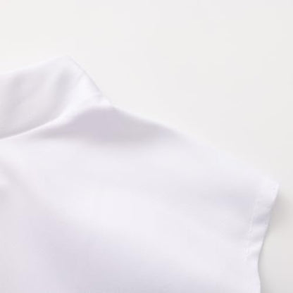 Clergy Tab Collar, Black and White Clerical Bib Collar with Insert White Tab, 2 Pack, Traditional Church Vestment