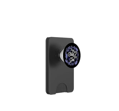 Christian Inspirational Art Pop Socket - I Am A Child of God PopSockets PopWallet for MagSafe - style: Magnetic PopWallet