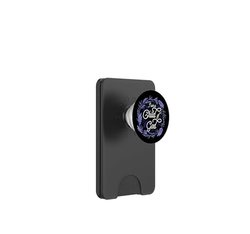 Christian Inspirational Art Pop Socket - I Am A Child of God PopSockets PopWallet for MagSafe - style: Magnetic PopWallet