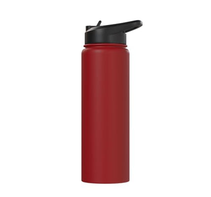 Go Make Disciples Matthew 28: 19 20 Bible Verse Scripture Stainless Steel Insulated Water Bottle - color: Red