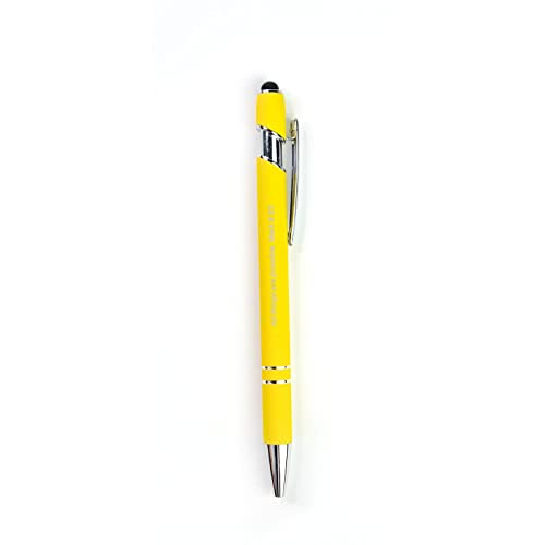 Logos Trading Post All Things are Possible Bible Verse Pen with Bookmark - color: Yellow
