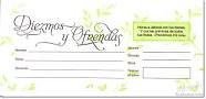Spanish - Offering Envelope - Tithe And Offering (Diezmo y Ofrendas) (Pack of 100) (Jan 2016)