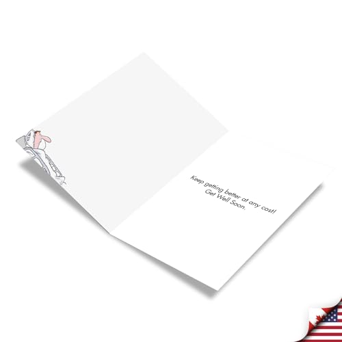 NobleWorks 1 Funny Get Well Surgery Card 5x7 Sponge Recovery C6081GWG - style: Sponge Surgery