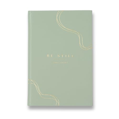 Daily Prayer Journal with Prompts | 90-Day Guided Devotional & Scripture Reflection | Bible Study and Spiritual Growth Tracker | Undated Faith Planner, 5.5x8" - Sage Green - color: Green