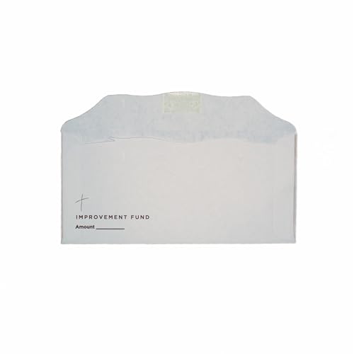 Improvement Fund Offering Envelope | Church Pew Envelope | Offering Envelopes for Improvement Fund (100)