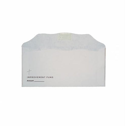 Improvement Fund Offering Envelope | Church Pew Envelope | Offering Envelopes for Improvement Fund (100)