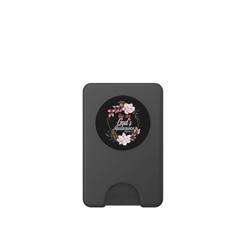 You are God's Masterpiece Ephesians 2:10 Prayer Bible Verse PopSockets PopWallet for MagSafe - style: Magnetic PopWallet