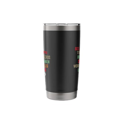 Believe Like Mary Trust Like Joseph Hope Like Shepherds Stainless Steel Insulated Tumbler