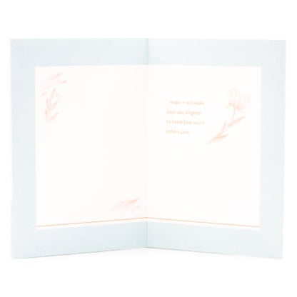 Hallmark Thinking of You Card (Brighten Your Day Flower Pattern) - style: Thinking of You