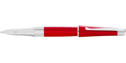 Cross Beverly Refillable Gel Ink Rollerball Pen, Medium Rollerball, Includes Premium Gift Box - Translucent Red Lacquer - color: Translucent Red Lacquer, style: Rollerball Pen