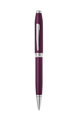 Cross Foundry Metallic Purple with Chrome Appointments Ballpoint Pen - color: Purple