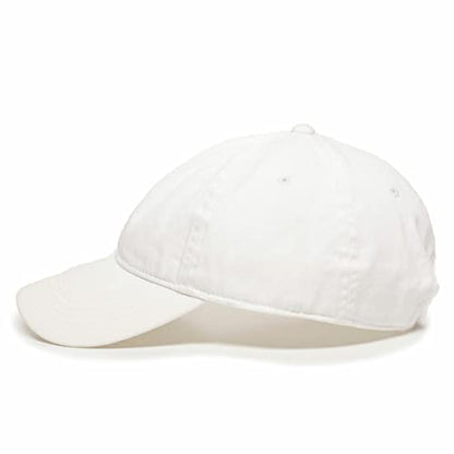DSGN By DNA Say Mashallah Embroidered Hat Islamic Muslim Faith Inspired Cotton Baseball Cap Adjustable Dad Hat for Men&Women - color: White