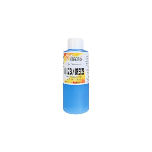 Belizean Breeze Home Fragrance Oil by Scents & Inspiration | Incense Oil for Warmers | Great for Freshening Any Space | 4 fl oz - color: Belizean Breeze, size: 4 Fl Oz (Pack of 1)