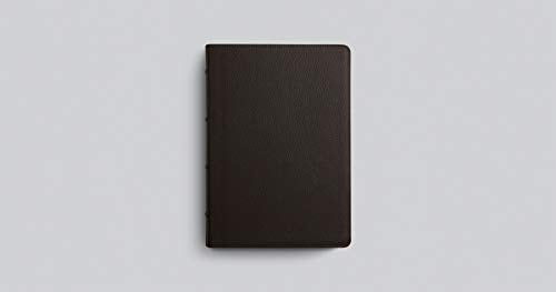 ESV Single Column Journaling Bible, Large Print (Buffalo Leather, Deep Brown): Holy Bible, English Standard Version