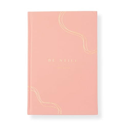 Daily Prayer Journal with Prompts | 90-Day Guided Devotional & Scripture Reflection | Bible Study and Spiritual Growth Tracker | Undated Faith Planner, 5.5x8" - Mauve Pink - color: Pink