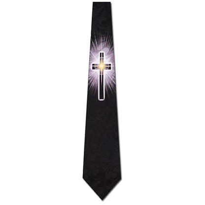 Steven Harris The Shining Cross Tie - Mens Religious Neckties