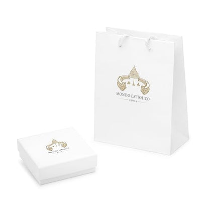 Mondo Cattolico Rosary Beads catholic for Women and Men from Vatican, Five-Decade Rosary - Rose Petals - Perfect Catholic gifts - style: Pope John Paul II