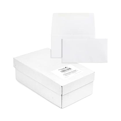 Blue Summit Supplies 500#6 3/4 Remittance Envelopes, Gummed, White
