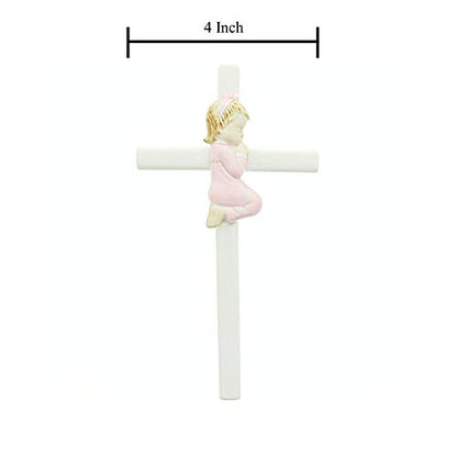 Roman Giftware Inc., Children's Gifts, New Baby, 7.5" H Valencia Praying Girl,Religious, Inspirational, Durable (7x1x2)