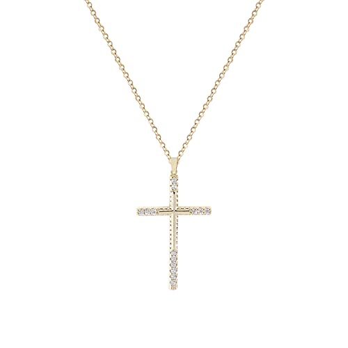 Cross Pendant Necklace for Women Jewelry Gold Cross Necklaces for Women Cross Necklace Minimalist Trendy Jewelry Valentines Day - style: CN1