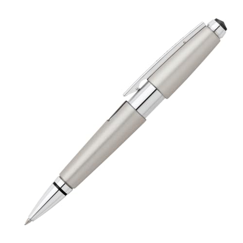 Cross Edge Sonic Titanium Gel Rollerball Pen, Medium Point, Black Ink - color: Titanium Grey