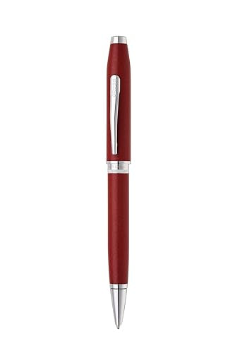 Cross Foundry Metallic Red with Chrome Appointments Ballpoint Pen - color: Red