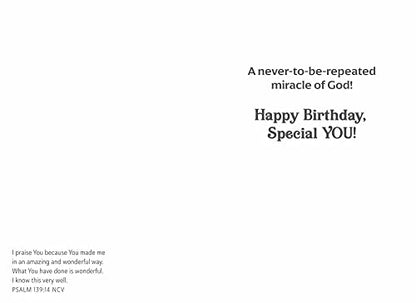 DaySpring - God’s Plan is Good – Birthday – 4 Design Assortment with Scripture – 12 Happy Birthday Cards & Envelopes (J9174)