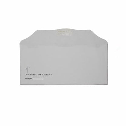 Advent Offering Envelopes for Church | 3" x 6 5/16" (100)