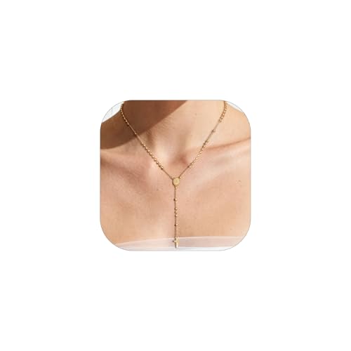 Supcare Rosary for Men Women Catholic Necklace Rosary Beads Customized - color: C02-Mini Virgin Mary Yellow with Case