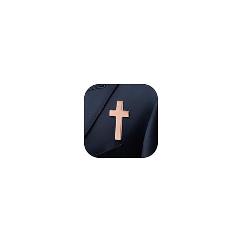 Cross Lapel Pin for Men Jesus Pin Faith Jewelry Religious Christian Latin Ornate Brooch - color: A4:cross pin