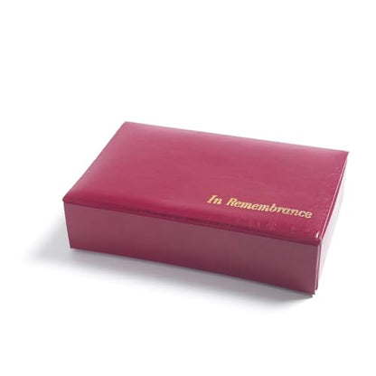 Broadman Portable Communion Set, Maroon, 25 Cups - size: 25 Count (Pack of 1)