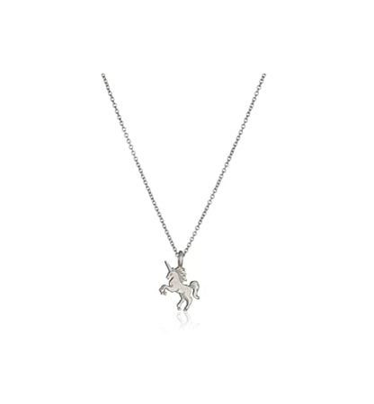 Baydurcan Silvery Necklace for Women Pendant Chain Friendship Necklace Gift - style: unicorn s