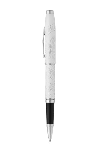 Cross Coventry Year of the Snake Pearl White Rollerball Pen, Black Ink - color: White