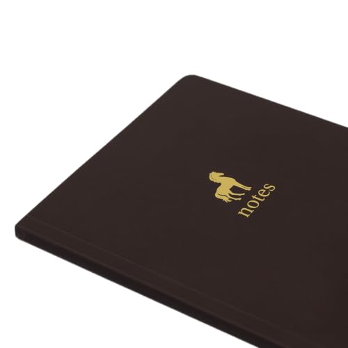 Pearhead Horse Journal Set of 2, Brown Softcover Lined Notebooks - color: Brown Horses Composition Notebooks, 2-Pack