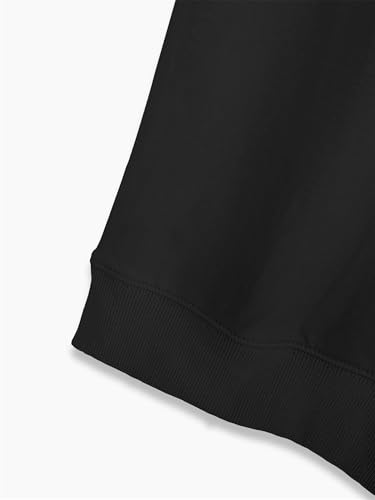 Christian Sweatshirts for Women Psalms 91 Long Sleeve Shirt - color: Black, size: XX-Large