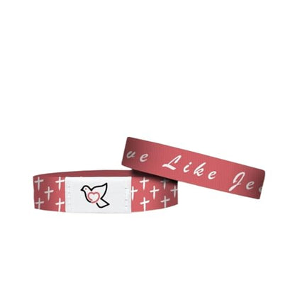 Christian Bracelet - Daily Bible Verse Bracelets For Women (Pink) - color: Daily Bible Bracelet Pink