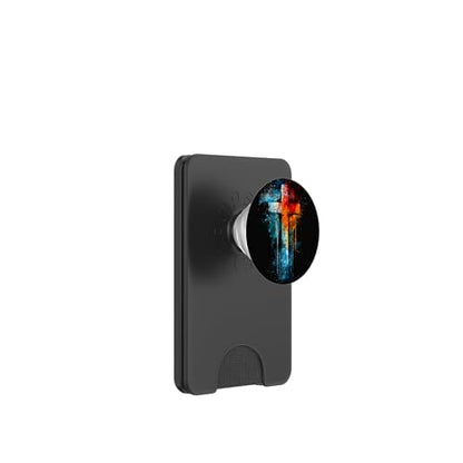 Church Religious Christian Believer Christianity PopSockets PopWallet for MagSafe - style: Magnetic PopWallet