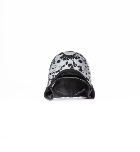 Affliction Men's Baseball Cap, Gothic Style, Embroidered Pattern - color: Camo