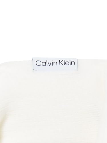 Calvin Klein Infinity Acrylic Loop Scarf - color: Cream